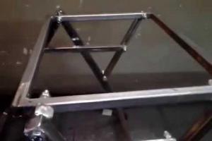How to make a folding fishing chair with your own hands