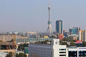 Taškentská televizní věž: fotografie, popis, rozměry Taškentská televizní věž